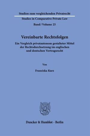 VEREINBARTE RECHTSFOLGEN