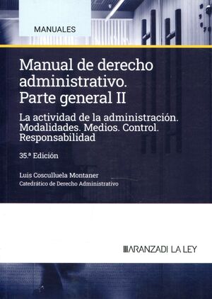 MANUAL DE DERECHO ADMINISTRATIVO, II