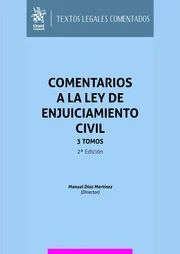 COMENTARIOS A LA LEY DE ENJUICIMIENTO CIVIL. 3 TOMOS