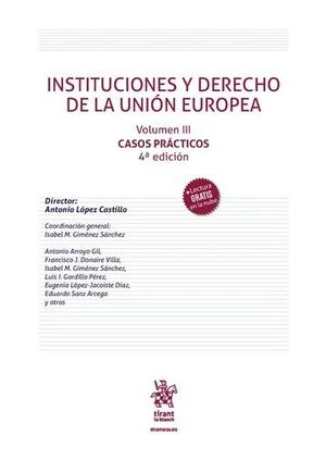 INSTITUCIONES Y DERECHO DE LA UNIÓN EUROPEA, III