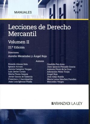 LECCIONES DE DERECHO MERCANTIL, II