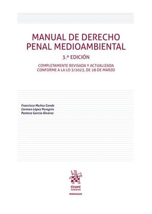 MANUAL DE DERECHO PENAL MEDIOAMBIENTAL