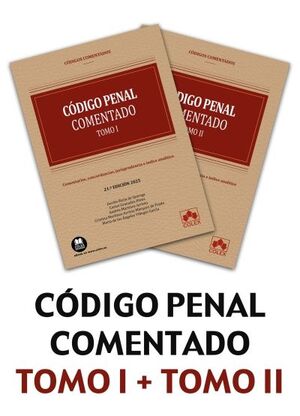 CODIGO PENAL 2024 2 TOMOS COMENTARIOS CONCORDANCIAS JURISPR