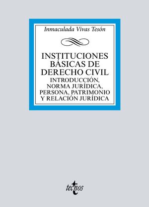 INSTITUCIONES BÁSICAS DE DERECHO CIVIL