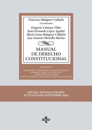 MANUAL DE DERECHO CONSTITUCIONAL, II