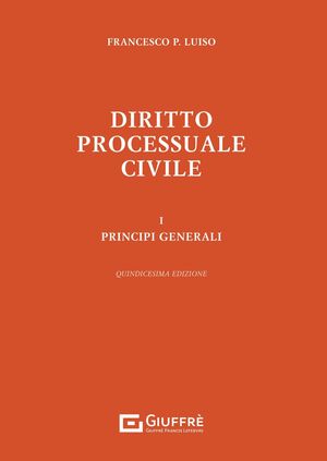 DIRITTO PROCESSUALE CIVILE, I