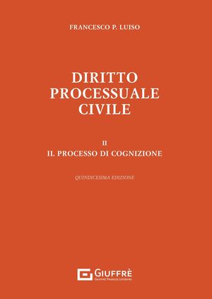 DIRITTO PROCESSUALE CIVILE, II